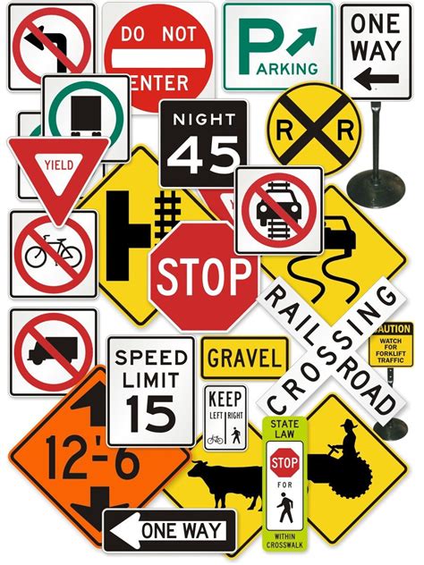 Printable Traffic Signs Test