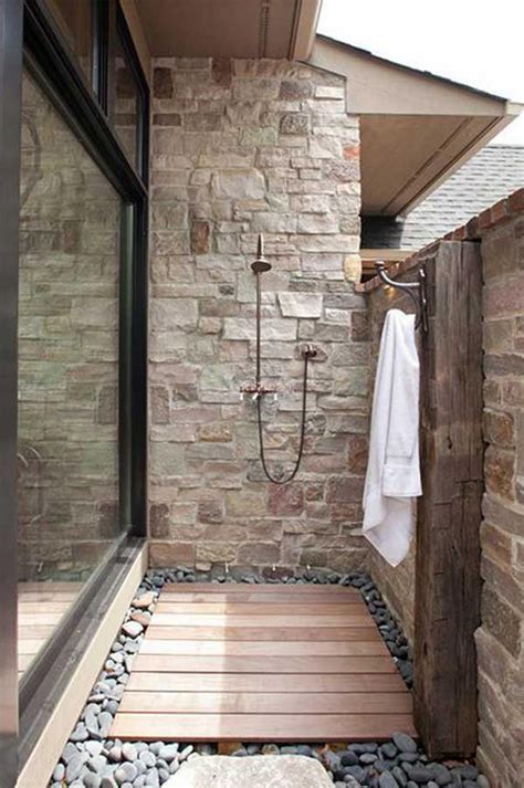 Diy Outside Shower 5 Outdoor Bathrooms Outdoor Rooms Outdoor Living