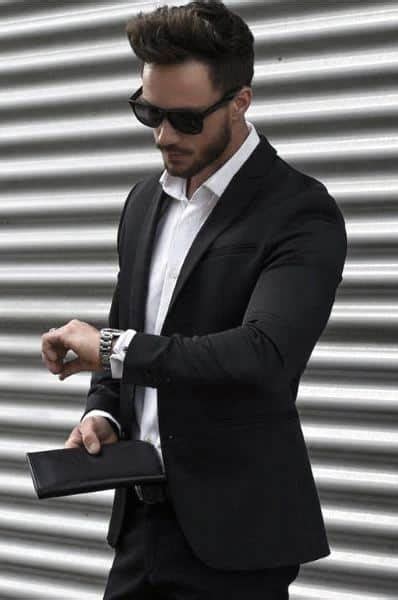 All Black Suits For Men