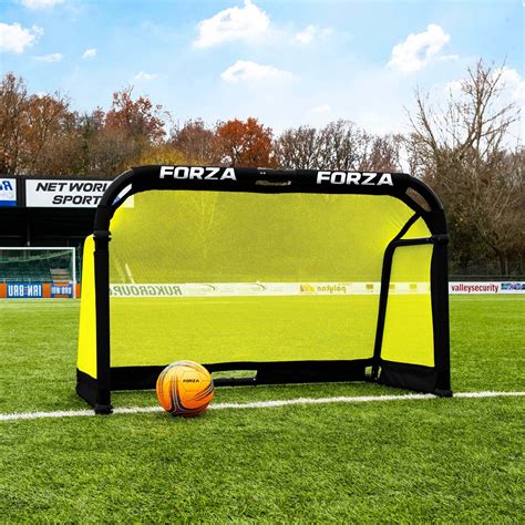 Forza Pod Aluminium Folding Football Goal Net World Sports
