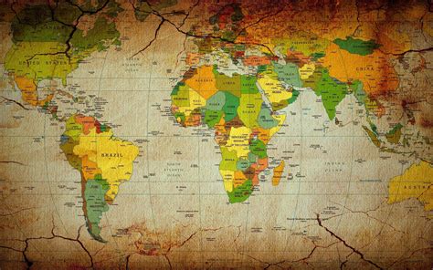 World Map Atlas Full Hd Desktop Wallpapers Wallpaper Cave