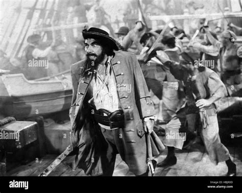 Blackbeard The Pirate Robert Newton 1952 Fotografía De Stock Alamy