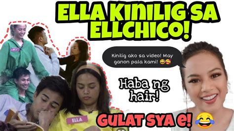 Ella Kinilig Sa Video Nila Ni Chico Hindi Makapaniwala 😂 Youtube