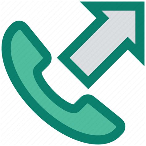 Arrow Call Communication Outgoing Phone Phone Call Telephone Icon