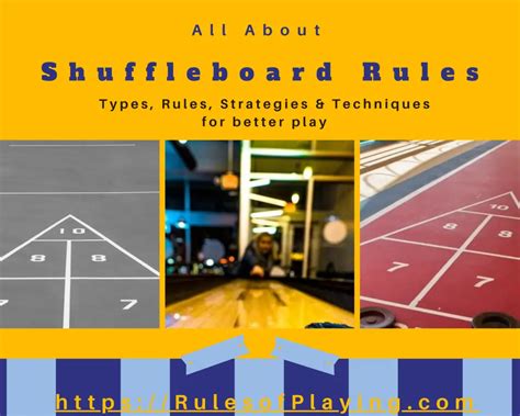 Shuffleboard Rules Types Scoring And Infringements Rules