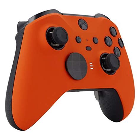 Soft Touch Orange Un Modded Custom Controller Compatible With Xbox One
