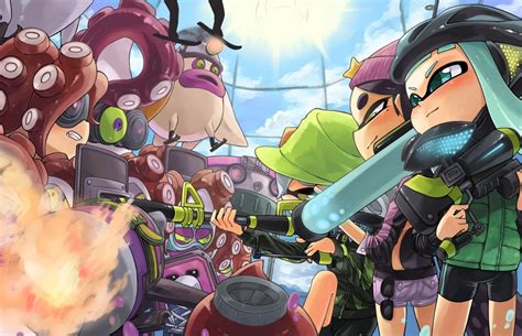 Inkling Aori Hotaru Octoling Takozonesu And 3 More Splatoon And 1