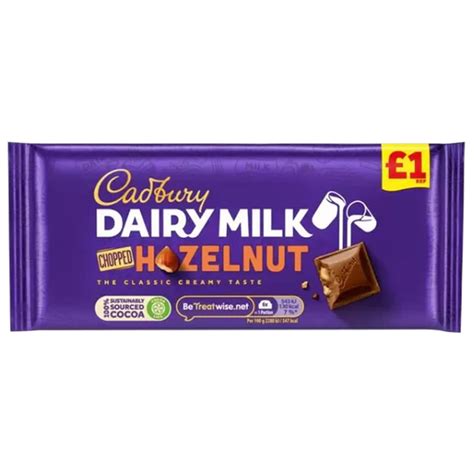Cadbury Dairy Milk Hazelnut Bar 95g Branded Household The Brand For