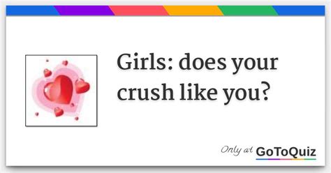 How To Know If You Have A Crush Quiz