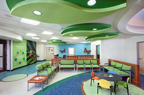 Pediatric Office Waiting Room Interior Design 1000×