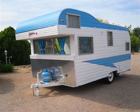 Vintage Rare 16 1963 Fireball Travel Trailer Glamping Camper With