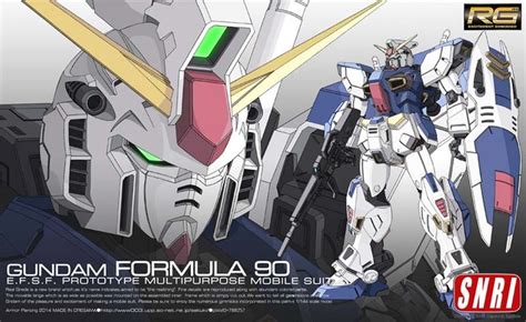 Fanart Rg 1144 Gundam F90 Unit 01 And 02 Box Art Gundam Kits