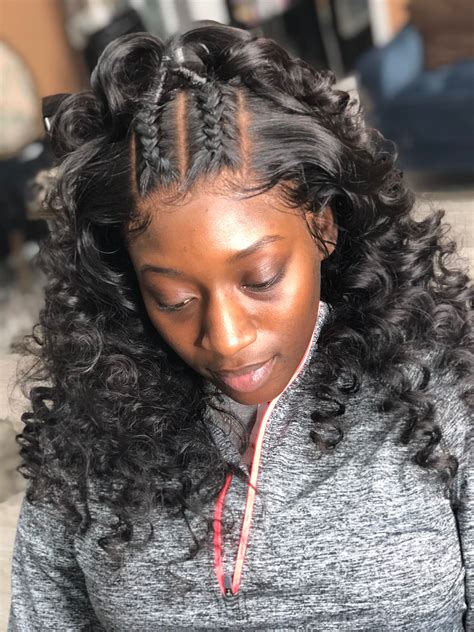 SEW IN: LACE FRONTAL | Hair styles, Hairsyles, Braids