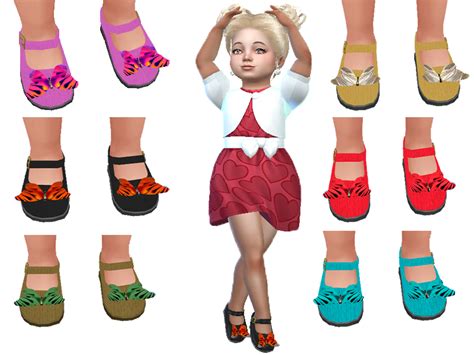 Pin On Sims 4 Toddler Shoes