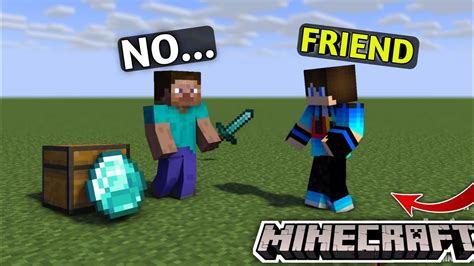 My Noob School Friend Join My Smp Youtube