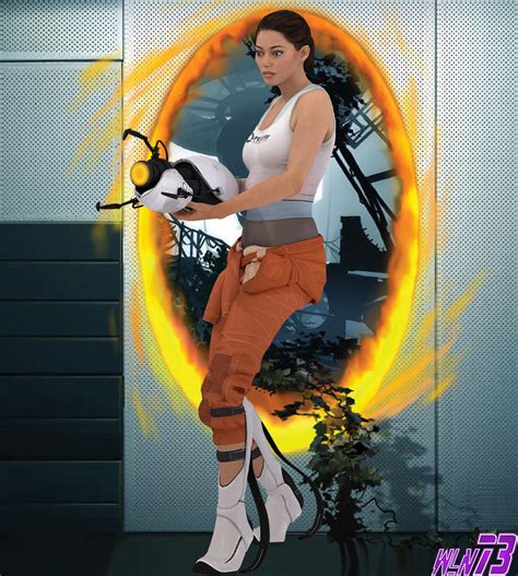 Chell Of Portal 2 By Wln73 On Deviantart