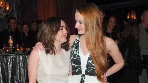 Game Of Thrones Stars Maisie Williams And Sophie Turner Celebrated