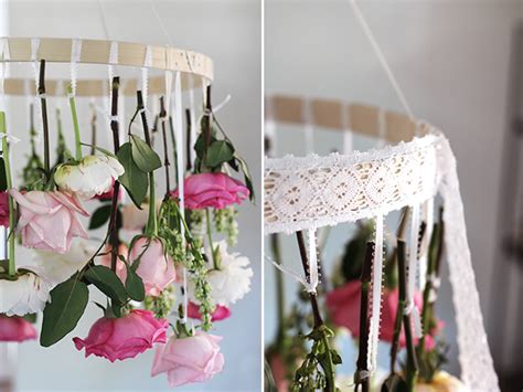 3 Diy Flower Chandeliers To Try This Spring Adorable Home
