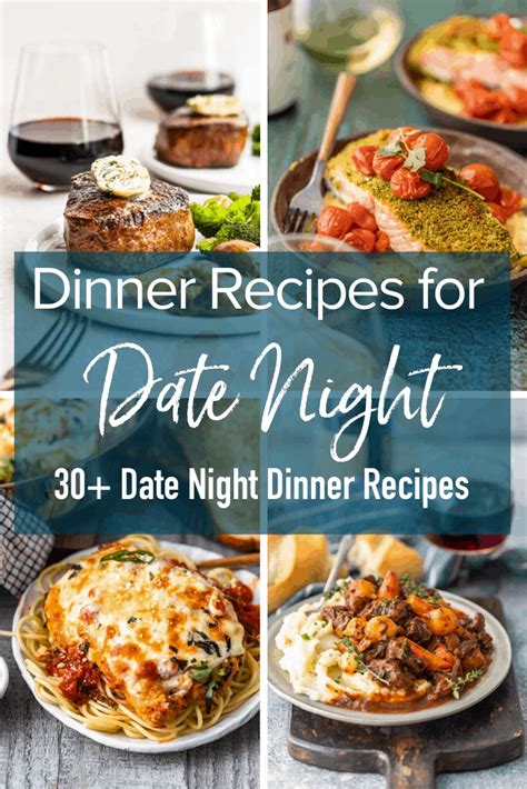 40 Romantic Dinner Ideas For Date Night At Home The Cookie Rookie®