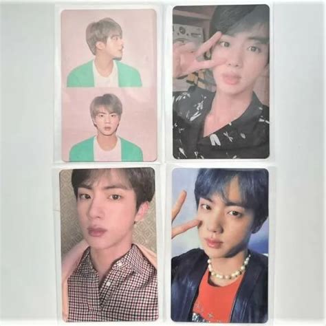 BTS PERSONA OFFICIAL Map Of The Soul JIN Kim Seok Jin Photocard