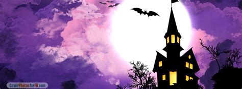 Spooky Halloween Castle Cover Photos For Facebook Id 1273