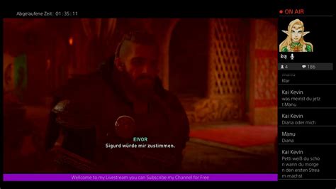 Durch Ehre Gebunden Assassins Creed Vallhalla PS4 Livestream