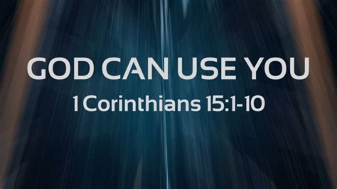 God Can Use You Faithlife Sermons