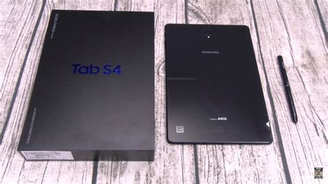 Samsung Galaxy Tab S4 Unboxing And First Impressions Youtube