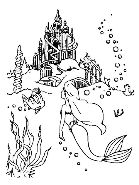 Disney christmasng pages mickey mouse page images. The little mermaid Coloring Pages