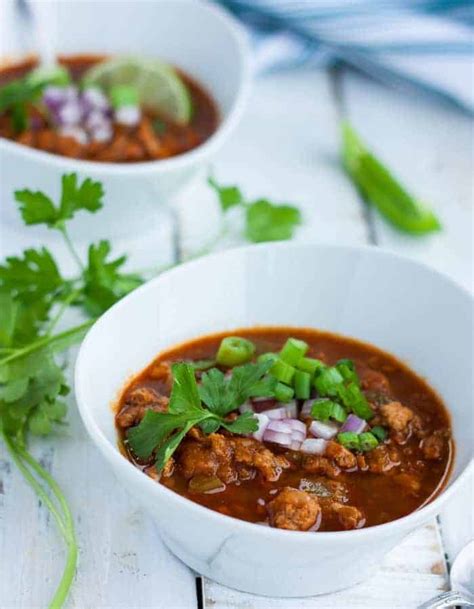 Chipotle Instant Pot Turkey Chili Whole30 Paleo Sustainable Cooks