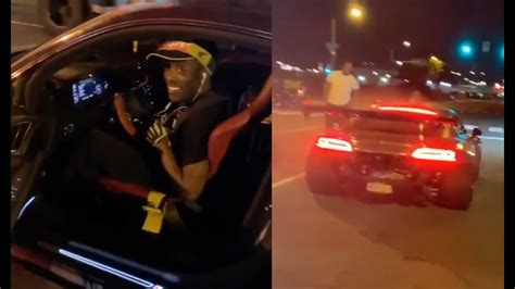 Lil Uzi Vert Races A Hellcat In His Audi R8 V10 🚘 Who You Think Won