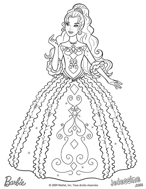 Coloriages Barbie Dessins Animés Dessins à Colorier Coloriages à