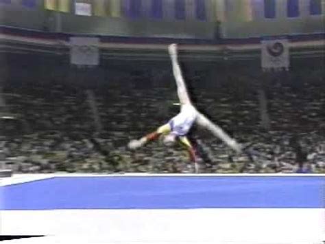Daniela Silivas 1988 Seoul Olympic FX Olympics Gymnastics