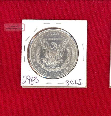1890 S Morgan Silver Dollar Coin 2983 Hi Gradegenuine Us Mintrare