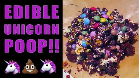 Unicorn Poop Edible Recipe No Bake Youtube