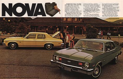 Gm 1974 Chevrolet Nova Sales Brochure