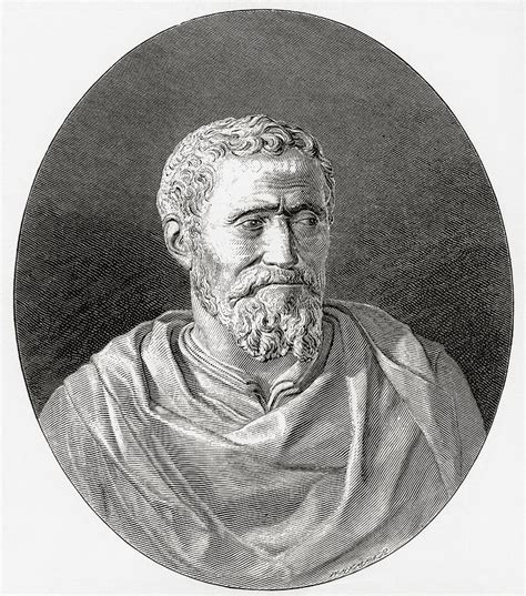Michelangelo Di Lodovico Buonarroti Drawing By Vintage Design Pics Pixels