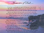 Funeral Poems | Swanborough Funerals | Memorial poems for dad, Funeral ...