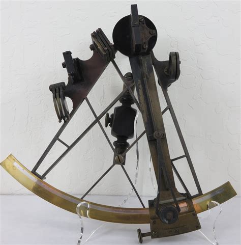 early lattice framed sextant fleaglass