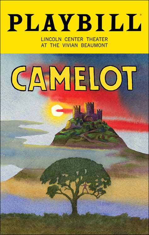 Camelot Broadway Vivian Beaumont Theater 2023 Playbill
