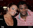 Sammy Sosa and his wife Sonia enjoy the Marc Anthony concert, at the ...
