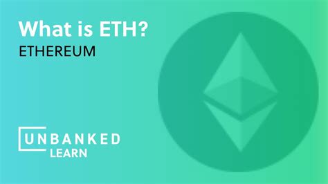 What Is Ethereum Eth Beginners Guide Youtube