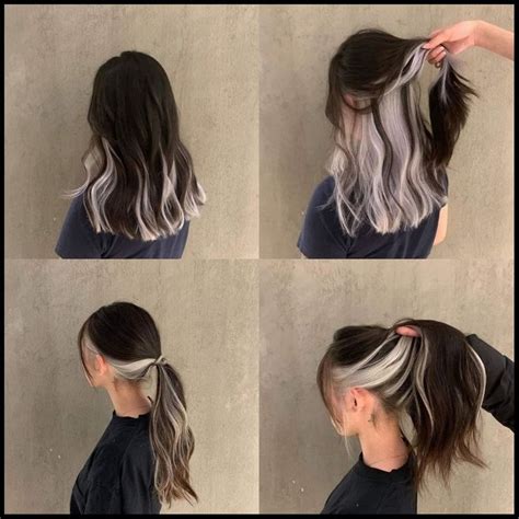 Haircut Twitter Black Withe Hair Color Underneath Hair Inspiration Color Hair Inspo Color