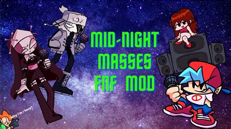 Mid Night Masses Fnf Mod Hard Mode Youtube