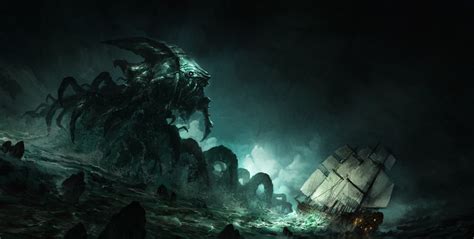 Sea Monster Full Hd Wallpaper And Background Image X Id