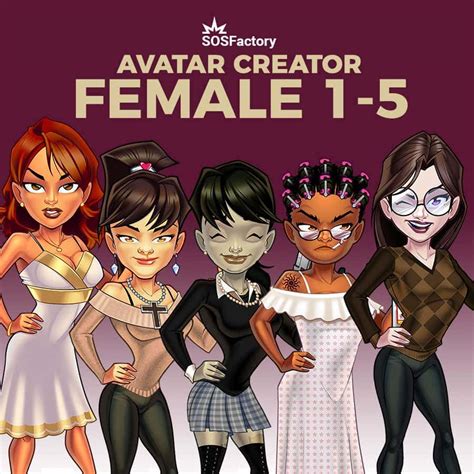 Female Avatar Creator 1 5 Sosfactory