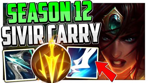How To Play Sivir ADC CARRY For Beginners Season 12 Best Build