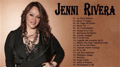 Jenni Rivera Rancheras Viejitas Mix Sus Mejores Exitos 20 Grandes
