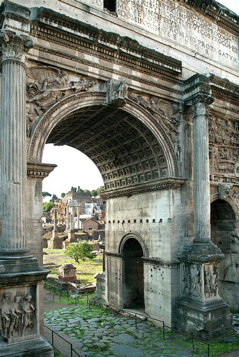 Arch Of Septimius Severus At Northeast By Danita Delimont