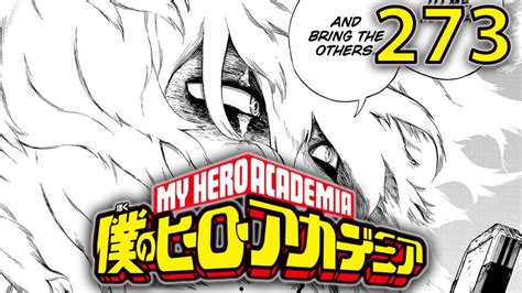 My Hero Academia Boku No Hero Academia Chapter 273 Review Youtube